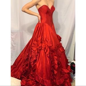 Red Sherri Hill Ballgown